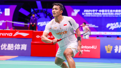 Jonatan Christie dan Ganda Putra Indonesia Gagal Juarai China Masters 2024