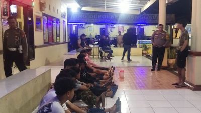 Pesta Miras, 12 Remaja di Makassar Diamankan Polisi