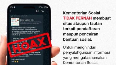 Cek Fakta : Situs Dana Bansos 2024