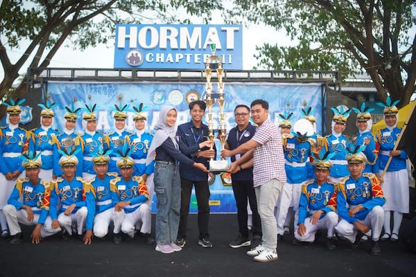 Paskibra SMA Negeri 8 Bulukumba Kembali Juara Umum di HORMAT Chapter II