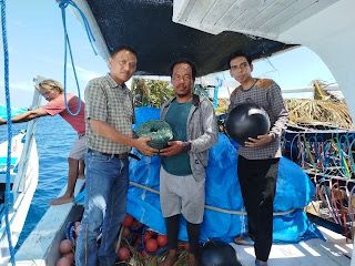 Dinas Perikanan Bulukumba Serahkan Rumpon di Pulau Liukang Loe