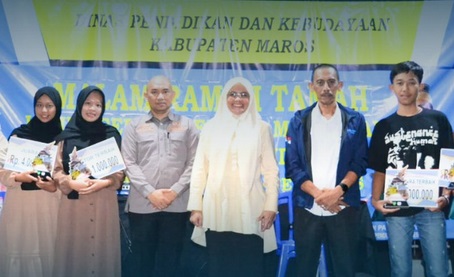 Plt Bupati Maros Hadiri Malam Ramah Tamah Lomba Cerdas Cermat Dinas Pendidikan dan Kebudayaan