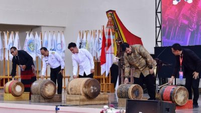 Pj Gubernur Sulsel Dampingi Wapres Gibran di Sidang Raya Persatuan Gereja Indonesia