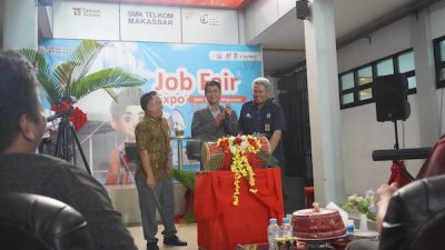 SMK Telkom Makassar Gelar Job Fair, Jembatani Lulusan dan Peluang Kerja Profesional