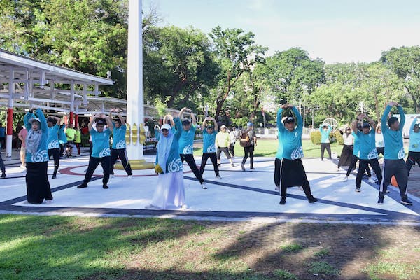 Momentum HKN, Pj Gubernur Sulsel Ajak Galakkan Pola Hidup Sehat