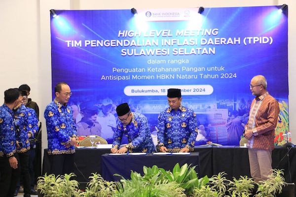 Pj Gubernur Sulsel Pimpin Hight Level Meeting Inflasi Tingkat Provinsi di Tanjung Bira