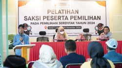 Perkuat Pengawasan TPS, Bawaslu Lutim Beri Pelatihan Saksi Peserta Pemilihan