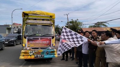 Jelang Pencoblosan, Polres Jeneponto Awasi Ketat Pendistribusian Logistik