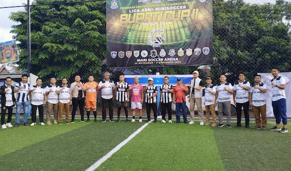 Cooling System Jelang Pilkada, Dispora Jeneponto Gelar Liga ASN Bupati Cup II