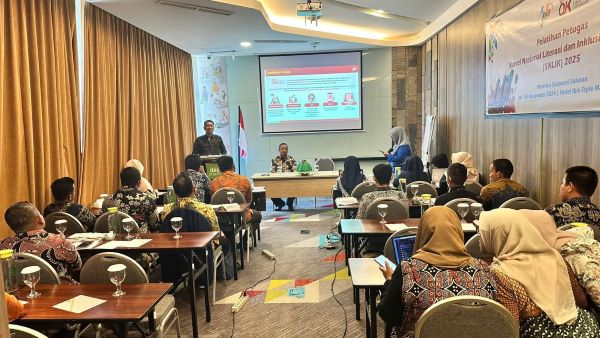 OJK-BPS Gelar Pelatihan SNLIK 2025, Dorong Literasi dan Inklusi Keuangan