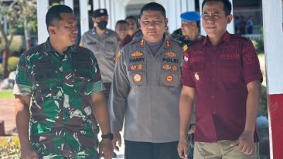 Jamin Keamanan Pilkada, Kapolres dan Dandim Sinjai Pantau Langsung TPS