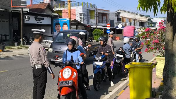 Operasi Rutin, Satlantas Polres Majene Minimalisir Pelanggaran dan Laka Lantas