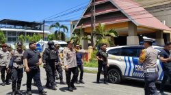 Polres Sinjai Turunkan Ratusan Personel untuk Amankan Debat Kedua Pilkada Sinjai