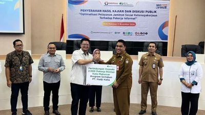 Kalla Toyota Dukung Perlindungan Sosial Bagi 2.000 Pekerja Informal di Sulsel