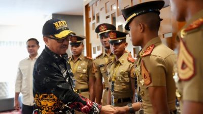 Sekprov Sulsel Sambut Taruna AAL, Bahas Praktek Layar dan Sosialisasi di Makassar