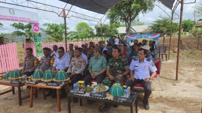 Launching Gugus Tugas Ketahanan Pangan, Kapolres Jeneponto Berpesan Agar Bantuan Tak Dipolitisasi