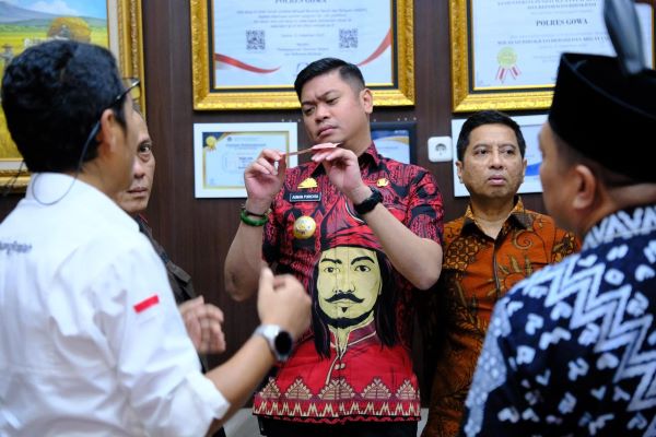 Bupati Gowa Apresiasi Kinerja Kepolisian Ungkap Kasus Uang Palsu