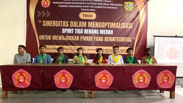 Wujudkan Organisasi Berintegritas, PMKRI Cabang Makassar Gelar Rapat Umum Anggota