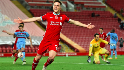 Liverpool Tahan Imbang Fulham 2-2, Diogo Jota Jadi Penyelamat!