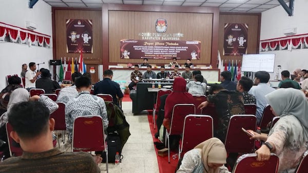 KPU Bulukumba Gelar Rapat Pleno Rekapitulasi Perhitungan Suara