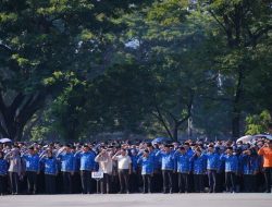 Pejabat dan Staf Bapenda Makassar Ikuti Upacara Kedisiplinan Nasional