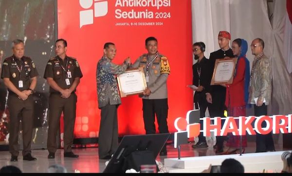 KPK Award, Kapolda Sulsel Diganjar Penghargaan Penegakan Hukum Tindak Pidana Korupsi