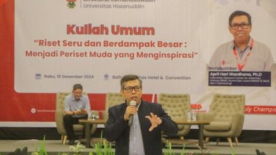 Peneliti Lalat BRIN, Dorong Ekosistem Riset Bagi Mahasiswa