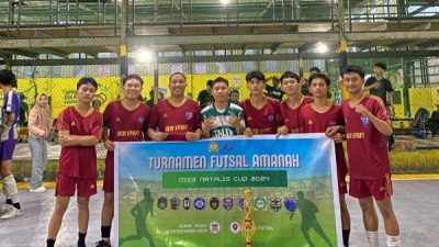 UKM Sport Unifa Raih Juara 3 Turnamen Futsal Antar Mahasiswa