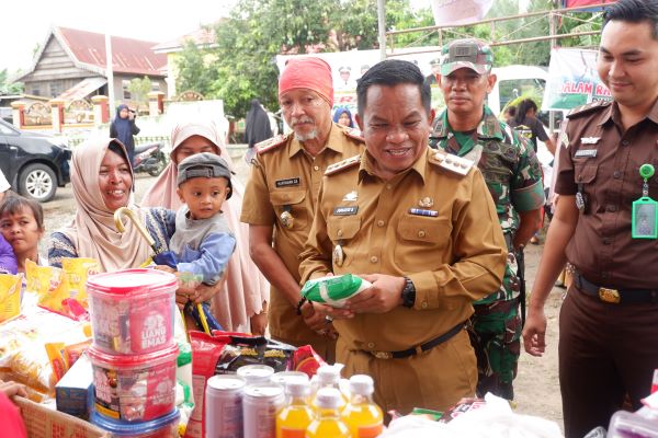 Jaga Stabilitas Pangan Jelang Nataru, Pemkab Jeneponto Gelar Pasar Murah