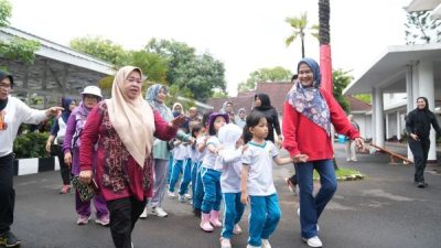 Puluhan Anak PAUD Antusias Ikuti Aktivitas Minggu Ceria Bersama Pj Gubernur Sulsel