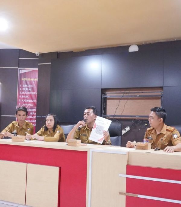 Camat Biringkanaya Pimpin Rapat Koordinasi Bahas Pengelolaan Retribusi Persampahan