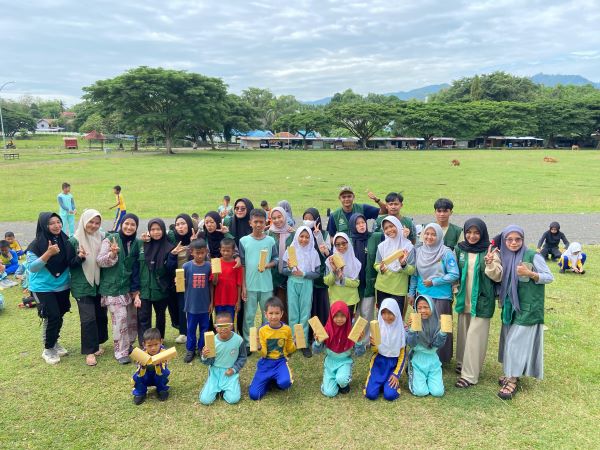 Program Pendampingan Sekolah, KKN UIM Gelar Porseni Antar Kelas di SDN 25 Madello