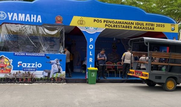 Polrestabes Makassar Sediakan Jasa Penitipan Kendaraan Bagi Warga yang Mudik