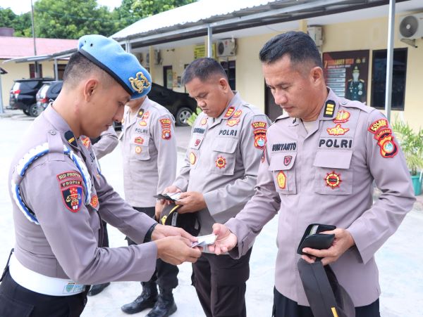 Cegah Pelanggaran, Propam Polda Sulbar Giatkan Gaktiblin di Polres Majene
