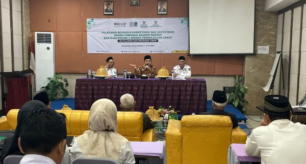 Tingkatkan Profesionalisme Amil, BAZNAS Gelar Pelatihan dan Sertifikasi di Makassar