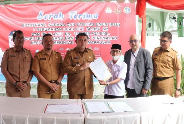 Pemkot Makassar Terima PSU Senilai Rp168,7 Miliar dari 7 Pengembang