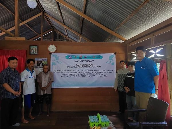 Dorong Energi Terbarukan, Politeknik Bosowa Kembangkan Genset Biogas untuk Petani Kacang Tanah