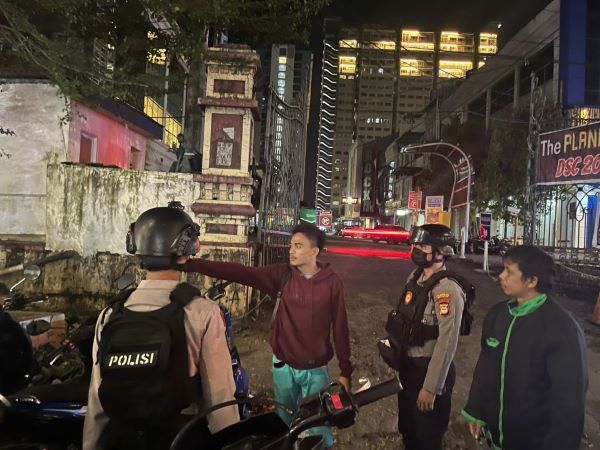 Cegah Aksi Kriminalitas, Polrestabes Makassar Intensifkan Patroli Malam