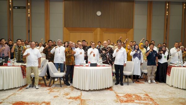 OJK Sulselbar Gelar Halalbihalal, Perkuat Sinergi Lintas Sektor Keuangan
