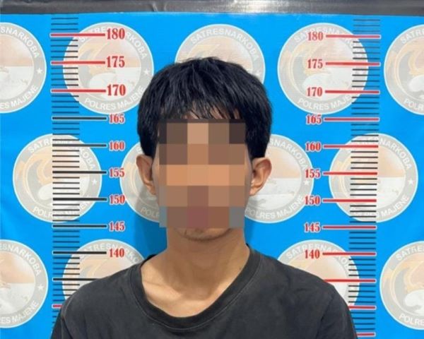 Satresnarkoba Polres Majene Tangkap Residivis Narkoba Asal Campalagian