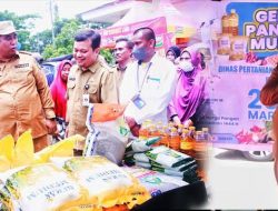 Bupati Maros Membuka Kegiatan Pasar Murah Jelang Bulan Ramadhan