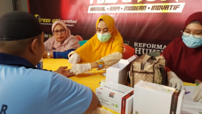 104 WBP Lapas Takalar Ikuti Skrining Hepatitis