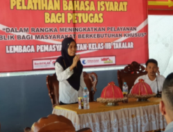 Lapas Takalar Gelar Pelatihan Bahasa Isyarat