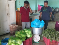 Pastikan Kualitas Bahan Makanan, Kalapas Takalar Kontrol Dapur