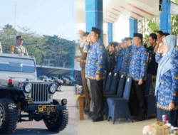 Bupati Maros dan Wabup Saksikan Pelaksanaan Apel Gelar Pasukan Pemantapan Kesiapan Personel Keamanan Jelang Pemilu 2024