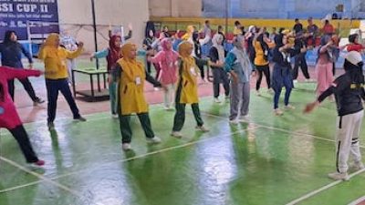 Pertama di Jeneponto, Dispora-KORMI Luncurkan Olahraga Senam Syar’i