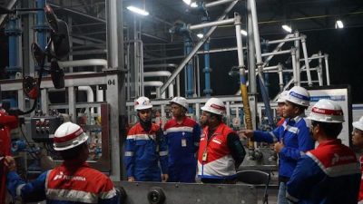 Awali 2024, EGM Pertamina Regional Sulawesi Cek Sarfas IT Makassar