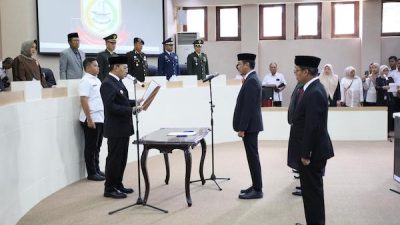 Firman Paggara Resmi Dilantik Pj Sekda Kota Makassar