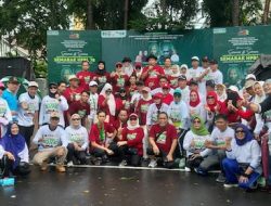 Hari Kedua Semarak HPRL-78, Jalan Santai dan Aksi Sosial
