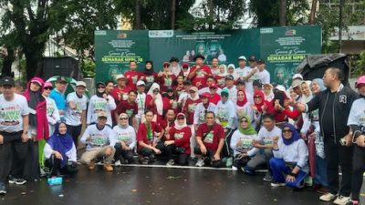 Hari Kedua Semarak HPRL-78, Jalan Santai dan Aksi Sosial